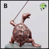 Porte-Encens en Forme de Tortue Miniature Métal - 2 - Porte-encens artistiques et ésotériques