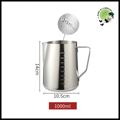 Pot de Coulée pour Bougies 32oz en Acier Inoxydable 304 - 900ml Poignée - rituelles à base cire naturelle