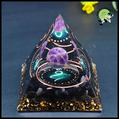 Pyramide Orgone des Douze Constellations - D06 - Kits d’initiation à la divination