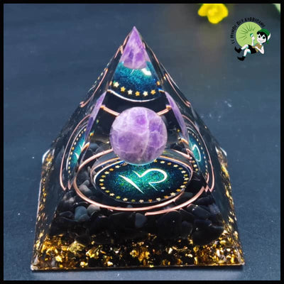 Pyramide Orgone des Douze Constellations - D11 - Kits d’initiation à la divination