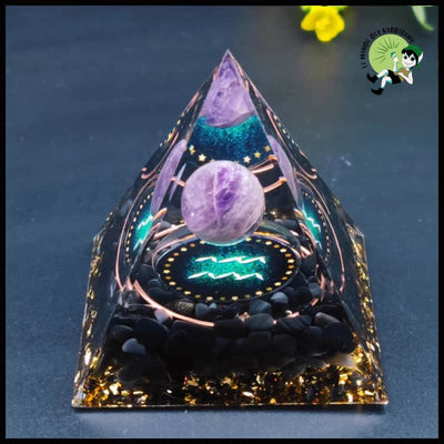 Pyramide Orgone des Douze Constellations - Kits d’initiation à la divination