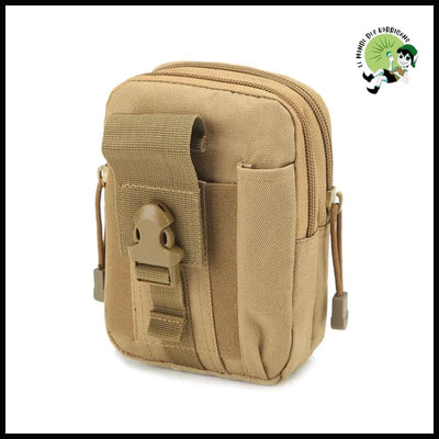 Sac à Bandoulière Extérieur en Nylon 900D - Kaki - Accessoires de voyage durables