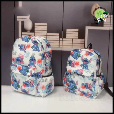 Sac à dos de luxe pour femmes avec motif dessin animé - motifs floraux et naturels