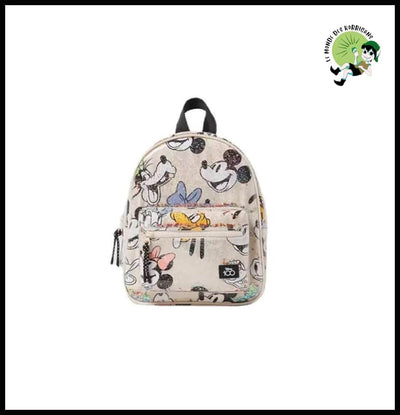 Sac à dos Disney filles Mickey Mouse - avec motifs floraux et naturels