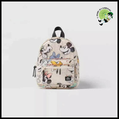 Sac à dos Disney filles Mickey Mouse - avec motifs floraux et naturels