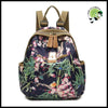 Sac à Dos Femme Grande Capacité Floral - Valises vintage avec des illustrations botaniques