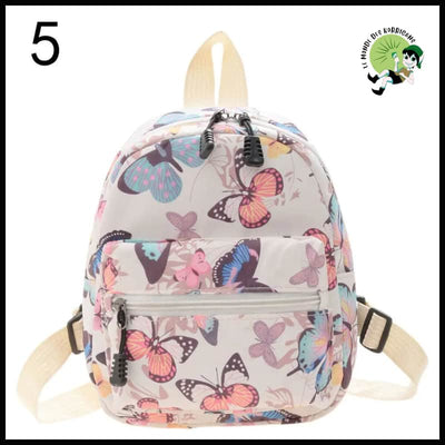 Sac à dos femme tendance haute capacité - 5 - avec motifs floraux et naturels