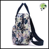 Sac à dos floral féminin - avec motifs floraux et naturels