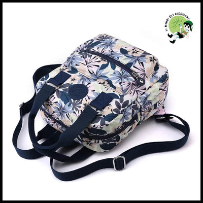 Sac à dos floral féminin - avec motifs floraux et naturels