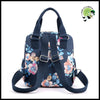 Sac à dos floral pour femmes - avec motifs floraux et naturels