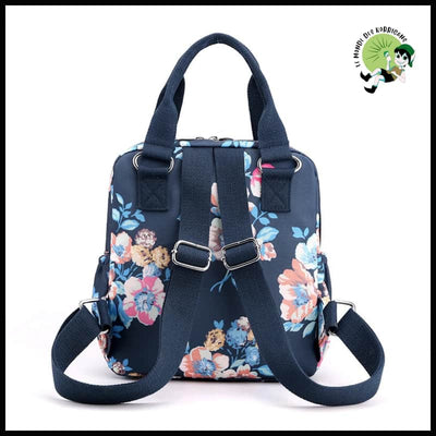 Sac à dos floral pour femmes - avec motifs floraux et naturels