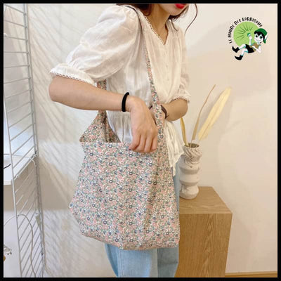 Sac à Main Élégant Femme - 1 - Sacs en toile organique avec des motifs de la nature