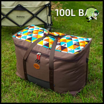 Sac de Rangement Camping - Brun - Sacs isothermes pour pique-nique