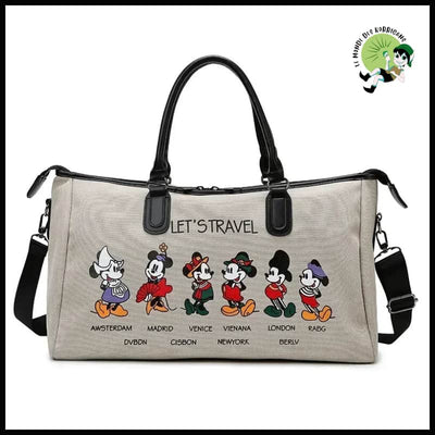 Sac de voyage Disney Mickey pour femmes - 49-28-22cm - Sacs en matériaux durables