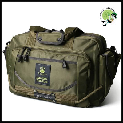 Sac de voyage pour hommes en Oxford - Armée Verte - Sacs matériaux durables