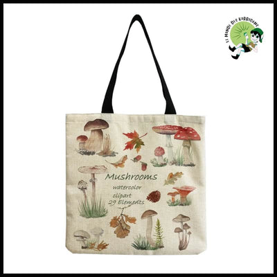 Sac d’Épaule Cartoon Mushroom - 1 - sac