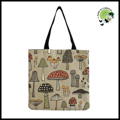 Sac d’Épaule Cartoon Mushroom - 7 - sac