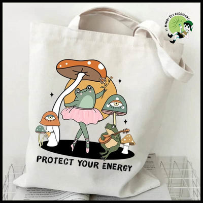 Sac Fourre-Tout Champignons Cartoon - sac