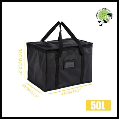 Sac Isotherme Portable Voiture - 50L-1PCS - Sacs isothermes pour pique-nique