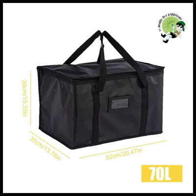 Sac Isotherme Portable Voiture - 70L-1PCS - Sacs isothermes pour pique-nique