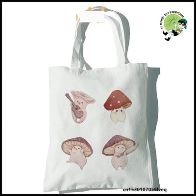 Sac Mignon Imprim Champignons - 4 - sac