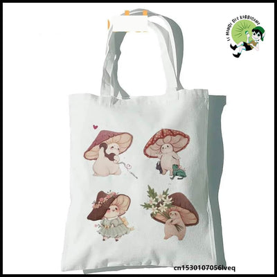 Sac Mignon Imprim Champignons - 6 - sac