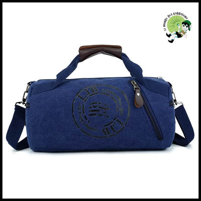 Sac Multifonction Toile Durable - Bleu - Sacs de voyage en matériaux durables