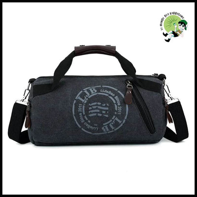 Sac Multifonction Toile Durable - Noir - Sacs de voyage en matériaux durables