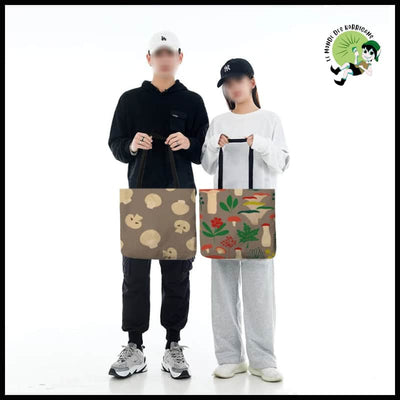 Sac Tote Écologique Champignons Colorés - sac