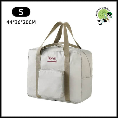 Sac Voyage Pliable Étanche - Kaki S - Sacs de voyage en matériaux durables