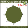 Tapis de Camping Hexagonal Octogonal - Couvertures pique-nique naturelles