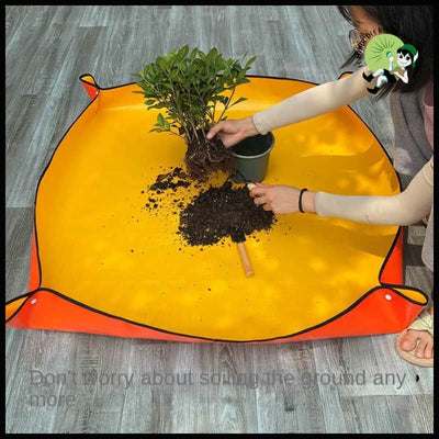 Tapis de Genou pour Jardinage - Jaune / 50x50cm - Kits d’outils multifonctions les cueilleurs