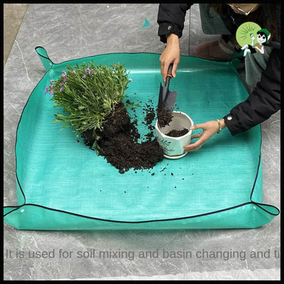 Tapis de Genou pour Jardinage - Vert / 50x50cm - Kits d’outils multifonctions les cueilleurs