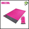 Tapis de Pique-nique et Matelas Camping Imperméable - Rose / 200 x140cm - Couvertures pique-nique naturelles