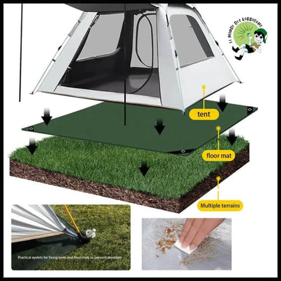 Tapis de Sol Camping Imperméable - Couvertures pique-nique naturelles