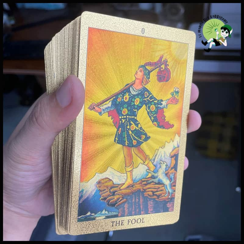 Tarot Deck Classique 12x7cm pour Débutants avec Guide Papier - Unique - Jeux de cartes tarot artistiques