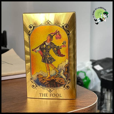 Tarot Deck Classique 12x7cm pour Débutants avec Guide Papier - Unique - Jeux de cartes tarot artistiques