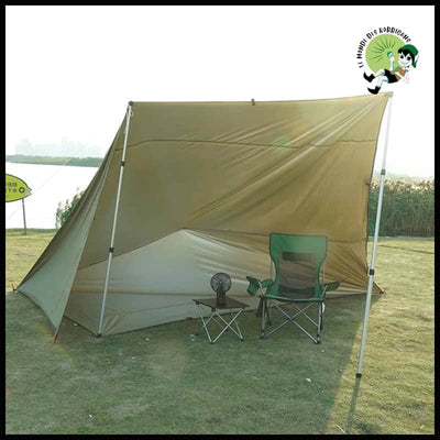 Tarp Tent Étanche Camping - Tentes légères avec motifs naturels