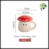 Tasse à Café Champignon Rouge - 301-400ml - Ustensiles de cuisine spécifiques aux champignons