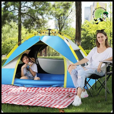 Tente Camping Automatique Étanche - Tentes légères avec motifs naturels