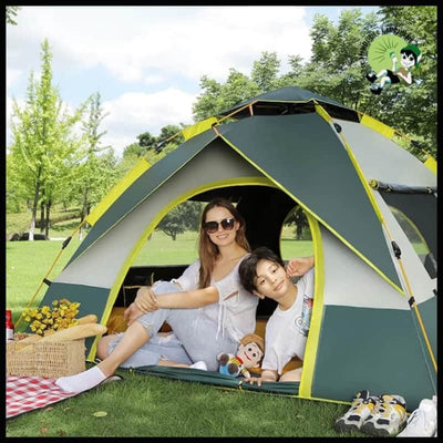 Tente Camping Automatique Étanche - Tentes légères avec motifs naturels