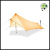 Tente Camping Légère Quatre Saisons - 201 Orange - Tentes légères avec motifs naturels