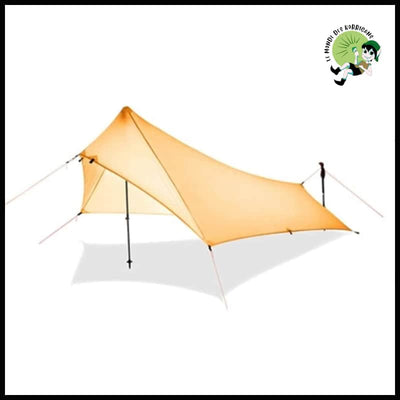 Tente Camping Légère Quatre Saisons - 201 Orange - Tentes légères avec motifs naturels