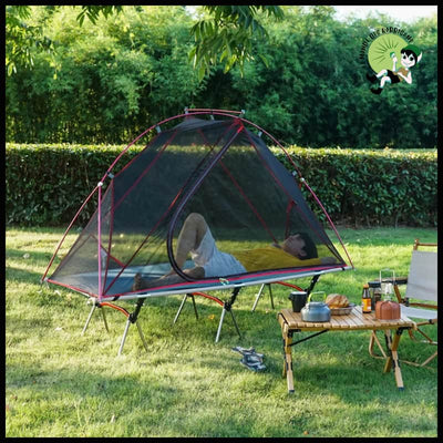 Tente Camping Surélevée Légère - Tentes légères avec motifs naturels