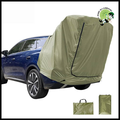 Tente de Camping SUV Polyvalente - Vert - Tentes légères avec motifs naturels