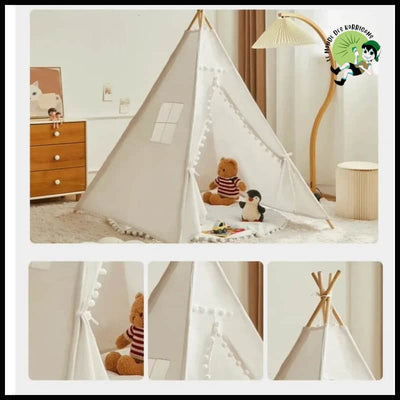 Tente de Jeu Enfant Intérieur - Tentes légères avec motifs naturels