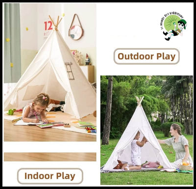 Tente de Jeu Enfant Intérieur - Tentes légères avec motifs naturels