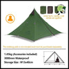 Tente Naturehike Spire 1 Ultralégère - Ensemble entier vert - Tentes légères avec motifs naturels