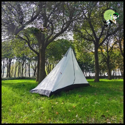 Tente Pyramide Anti-Moustiques - Blanc - Tentes légères avec motifs naturels